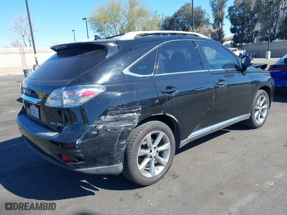 2012 Lexus RX 350 with VIN 2T2ZK1BA4CC065873, listed as a IAAI auction lot 41589567 with 220,465 mi miles. Bid and sale history available at carsss.com. Image 4.