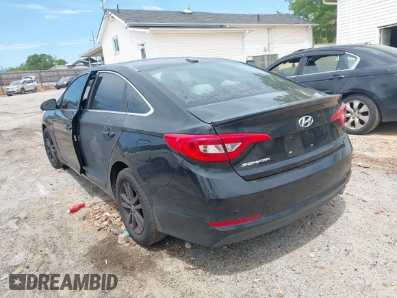 2015 Hyundai Sonata SE with VIN 5NPE24AF6FH155674, listed as a IAAI auction lot 42044580 with 233,802 mi miles and . Bid and sale history available at DreamBid. Image 3.