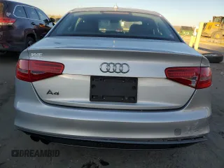 2014 Audi A4 Premium with VIN WAUAFAFL4EN030507, listed as a Copart auction lot 83457514 with 0 mi miles and Salvage Title. Bid and sale history available at carsss.com. Image 6.