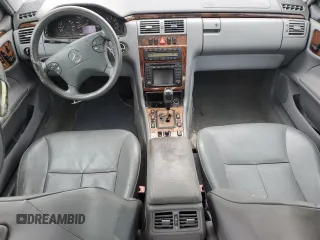 2002 Mercedes-Benz E-Class with VIN WDBJF65J02B446887, listed as a Copart auction lot 44057675 with 252,388 mi miles and Clean Title. Bid and sale history available at carsss.com. Image 8.