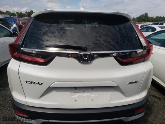 2021 Honda CR-V EX-L with VIN 2HKRW2H81MH662884, listed as a Copart auction lot 67777554 with 13,860 mi miles and Non Repairable. Bid and sale history available at carsss.com. Image 6.