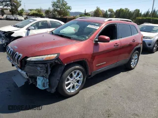 2016 Jeep Cherokee Latitude with VIN 1C4PJLCB9GW234428, listed as a Copart auction lot 62912645 with 67,757 mi miles and Salvage title. Bid and sale history available at DreamBid. Image 1.