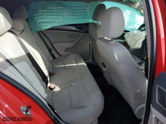 2016 Volkswagen Golf TSI SE with VIN 3VW217AU9GM041943, listed as a Copart auction lot 47987635 with 111,289 mi miles and Salvage Title. Bid and sale history available at carsss.com. Image 10.