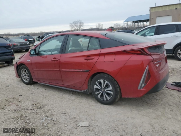 2018 Toyota Prius Prime Plus with VIN JTDKARFP9J3070370, listed as a Copart auction lot 44805315 with NaN miles and Salvage Title. Bid and sale history available at carsss.com. Image 2.