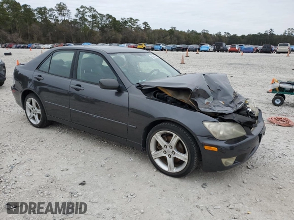 2004 Lexus IS 300/350 with VIN JTHBD192440087977, listed as a Copart auction lot 85547244 with 159,732 mi miles and Salvage Title. Bid and sale history available at carsss.com. Image 4.