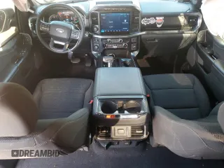 2023 Ford F-150 XL with VIN 1FTFW1E87PKE76757, listed as a Copart auction lot 87314154 with 10,280 mi miles and Salvage Title. Bid and sale history available at carsss.com. Image 8.