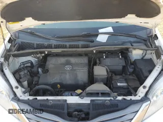 2012 Toyota Sienna XLE AAS with VIN 5TDYK3DC9CS197755, listed as a Copart auction lot 52903235 with 146,440 mi miles and Salvage Title. Bid and sale history available at carsss.com. Image 12.