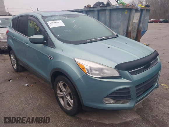 2013 Ford Escape SE with VIN 1FMCU0GX3DUA53807, listed as a IAAI auction lot 41510813 with 167,150 mi miles and . Bid and sale history available at DreamBid. Image 1.