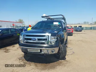 2014 Ford F-150 XL with VIN 1FTFW1EF0EFC98677, listed as a IAAI auction lot 41762191 with 212,626 mi miles. Bid and sale history available at carsss.com. Image 12.