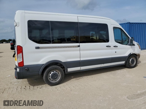2017 Ford Transit XL with VIN 1FBAX2CV6HKB32588, listed as a Copart auction lot 73538674 with Not provided miles and Salvage title. Bid and sale history available at DreamBid. Image 3.
