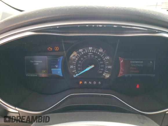 2014 Ford Fusion SE with VIN 1FA6P0HD2E5366636, listed as a Copart auction lot 49591915 with 174,120 mi miles and Salvage Title. Bid and sale history available at carsss.com. Image 9.