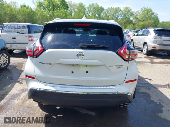 2016 Nissan Murano S z VIN 5N1AZ2MH0GN163147, wystawiony jako IAAI lot #42068756 z przebiegiem 29 149 mil mil oraz . Historia ofert i sprzedaży dostępna na DreamBid. Obrazek 17.