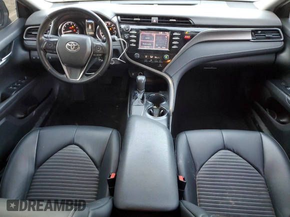 2019 Toyota Camry LE with VIN 4T1B11HK4KU818825, listed as a Copart auction lot 41471675 with 143,925 mi miles and Salvage Title. Bid and sale history available at carsss.com. Image 8.