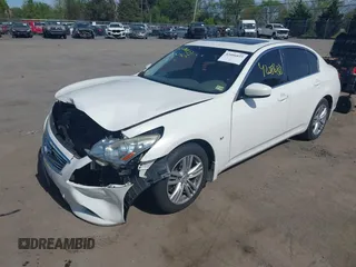 2015 Infiniti Q40 with VIN JN1CV6AP5FM502634, listed as a IAAI auction lot 42086833 with 82,909 mi miles and . Bid and sale history available at DreamBid. Image 17.