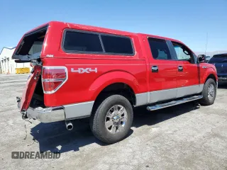 2009 Ford F-150 XL with VIN 1FTPW14V89FA92235, listed as a Copart auction lot 52831104 with 166,608 mi miles and Salvage title. Bid and sale history available at DreamBid. Image 3.
