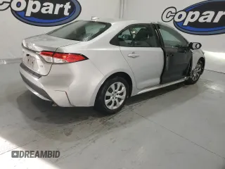 2022 Toyota Corolla LE with VIN 5YFEPMAE0NP310956, listed as a Copart auction lot 47471255 with 106,250 mi miles and Salvage Title. Bid and sale history available at carsss.com. Image 3.