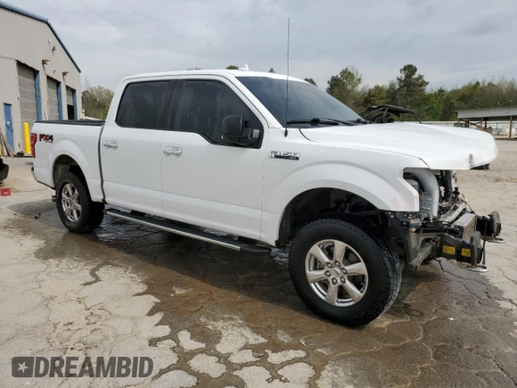 2018 Ford F-150 XL with VIN 1FTEW1EG5JFA56160, listed as a Copart auction lot 51095865 with 83,761 mi miles and Salvage Title. Bid and sale history available at carsss.com. Image 4.