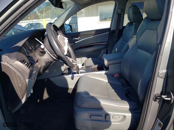 2016 Acura MDX w/Tech with VIN 5FRYD3H43GB017918, listed as a Copart auction lot 41677855 with 72,543 mi miles and Salvage Title. Bid and sale history available at carsss.com. Image 7.