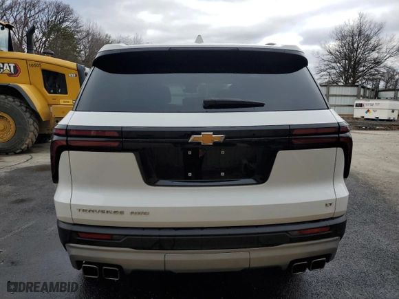 2024 Chevrolet Traverse AWD LT with VIN 1GNEVGKSXRJ158987, listed as a Copart auction lot 47636005 with 14,011 mi miles and Clean Title. Bid and sale history available at carsss.com. Image 6.