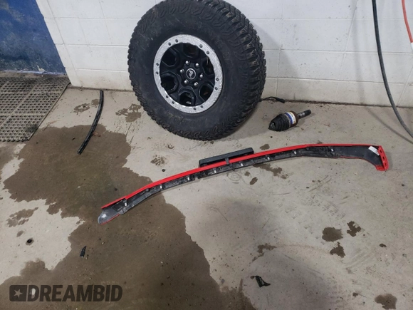 2023 Ford Bronco with VIN 1FMDE5DH2PLB06826, listed as a Copart auction lot 83089214 with 16,959 mi miles and Salvage Title. Bid and sale history available at DreamBid. Image 13.
