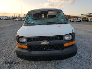 2016 Chevrolet Express Cargo with VIN 1GCWGAFF1G1124774, listed as a Copart auction lot 83574214 with 270,050 mi miles and Salvage title. Bid and sale history available at DreamBid. Image 5.