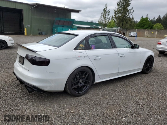 2013 Audi S4 Premium Plus z VIN WAUBGAFL4DA163369, wystawiony jako Copart lot #56471525 z przebiegiem 157 916 mil mil oraz Szkoda całkowita • Salvage title. Historia ofert i sprzedaży dostępna na DreamBid. Obrazek 3.