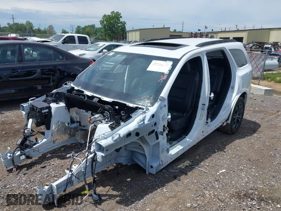 2024 Dodge Durango R/T Plus with VIN 1C4SDJCT7RC143659, listed as a IAAI auction lot 39734199 with Not provided miles and . Bid and sale history available at DreamBid. Image 2.