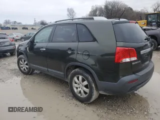 2011 Kia Sorento LX with VIN 5XYKT4A1XBG111070, listed as a Copart auction lot 44599665 with 140,604 mi miles and Clean Title. Bid and sale history available at DreamBid. Image 2.