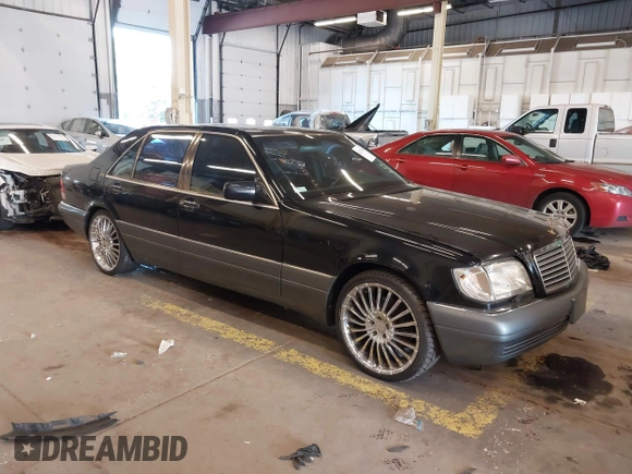 1995 Mercedes-Benz S with VIN WDBGA57E7SA215316, listed as a IAAI auction lot 42217406 with 96,084 mi miles and . Bid and sale history available at DreamBid. Image 1.