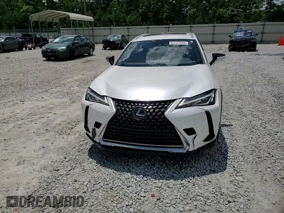 2020 Lexus UX 200 with VIN JTHP3JBH1L2022644, listed as a Copart auction lot 61127245 with 48,940 mi miles and Salvage title. Bid and sale history available at DreamBid. Image 14.