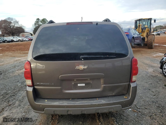 2005 Chevrolet Uplander LS with VIN 1GNDV23L35D154603, listed as a Copart auction lot 85238804 with NaN miles and Salvage Title. Bid and sale history available at carsss.com. Image 6.