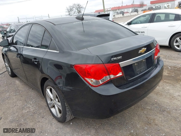 2015 Chevrolet Cruze LT with VIN 1G1PE5SB5F7237605, listed as a IAAI auction lot 41802293 with 207,051 mi miles. Bid and sale history available at carsss.com. Image 3.