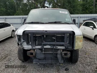 2008 Ford Econoline Passenger XL with VIN 1FMNE11LX8DA59238, listed as a Copart auction lot 63818385 with 170,959 mi miles and Salvage title. Bid and sale history available at DreamBid. Image 5.