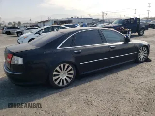 2007 Audi A8 4.2L z VIN WAUMV44E97N003506, wystawiony jako Copart lot #74622924 z przebiegiem 165 248 mil mil oraz Tytuł czysty. Historia ofert i sprzedaży dostępna na DreamBid. Obrazek 3.
