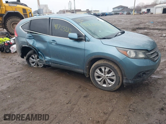 2014 Honda CR-V EX with VIN 2HKRM4H57EH634533, listed as a IAAI auction lot 41723212 with Not Provided miles and . Bid and sale history available at DreamBid. Image 1.