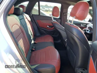 2020 Mercedes-Benz GLC with VIN WDC0G8EB4LF733748, listed as a Copart auction lot 47887585 with 56,787 mi miles and Salvage Title. Bid and sale history available at carsss.com. Image 12.