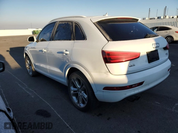 2015 Audi Q3 2.0T Prestige with VIN WA1GFCFS6FR014202, listed as a Copart auction lot 88934125 with 180,082 mi miles and Clean Title. Bid and sale history available at carsss.com. Image 2.