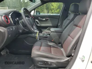2024 Chevrolet Blazer RS z VIN 3GNKBKRSXRS139522, wystawiony jako Copart lot #56057595 z przebiegiem 29 475 mil mil oraz Szkoda całkowita • Salvage title. Historia ofert i sprzedaży dostępna na DreamBid. Obrazek 7.