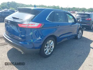 2020 Ford Edge Titanium with VIN 2FMPK4K96LBA55482, listed as a IAAI auction lot 42557716 with 61,509 mi miles and . Bid and sale history available at DreamBid. Image 4.