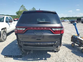 2020 Dodge Durango GT with VIN 1C4RDJDG2LC395066, listed as a Copart auction lot 58250105 with 93,438 mi miles and Salvage title. Bid and sale history available at DreamBid. Image 6.