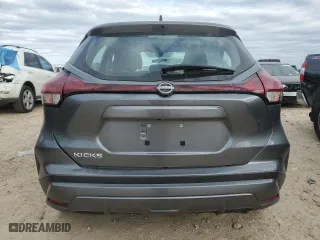 2024 Nissan Kicks S with VIN 3N1CP5BVXRL471946, listed as a Copart auction lot 83884554 with 0 mi miles and Salvage Title. Bid and sale history available at carsss.com. Image 6.