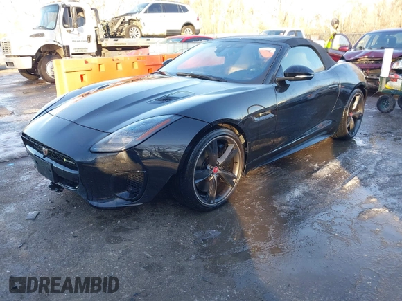 2020 Jaguar F-Type with VIN SAJD85FV1LCK66321, listed as a IAAI auction lot 41318564 with 45,883 mi miles and . Bid and sale history available at DreamBid. Image 17.