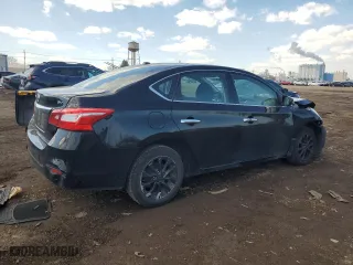 2018 Nissan Sentra SV with VIN 3N1AB7AP8JY242046, listed as a Copart auction lot 50616505 with 141,048 mi miles and Salvage Title. Bid and sale history available at carsss.com. Image 3.