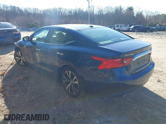 2017 Nissan Maxima SR with VIN 1N4AA6AP7HC364982, listed as a IAAI auction lot 41884511 with 55,825 mi miles and . Bid and sale history available at DreamBid. Image 3.