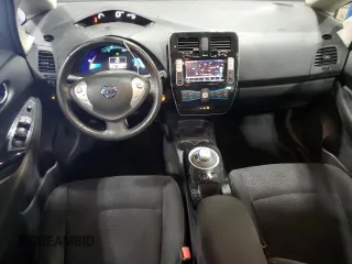 2017 Nissan LEAF S with VIN 1N4BZ0CP2HC306012, listed as a Copart auction lot 86767614 with 42,666 mi miles and Salvage Title. Bid and sale history available at carsss.com. Image 8.