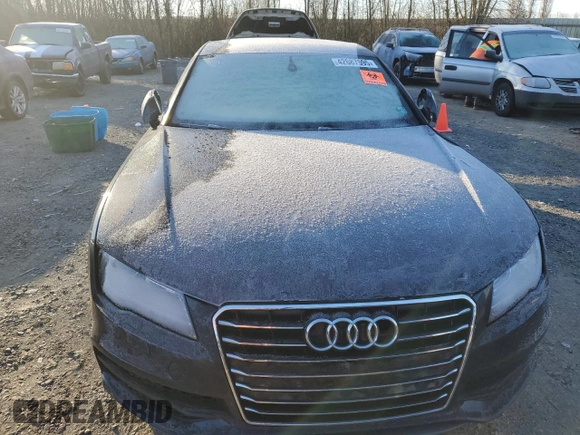 2014 Audi A7 Prestige with VIN WAU2MAFC8EN123024, listed as a Copart auction lot 42687595 with Not provided miles and Clean title. Bid and sale history available at DreamBid. Image 5.