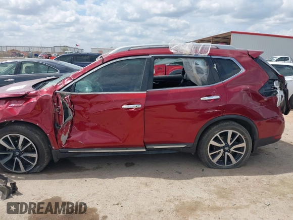 2019 Nissan Rogue SV with VIN 5N1AT2MT8KC741506, listed as a IAAI auction lot 41855877 with Not Provided miles and . Bid and sale history available at DreamBid. Image 15.