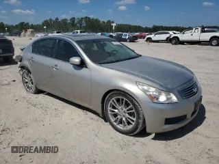 2008 Infiniti G35 with VIN JNKBV61E18M206616, listed as a Copart auction lot 74219194 with 143,506 mi miles and Salvage Title. Bid and sale history available at DreamBid. Image 4.