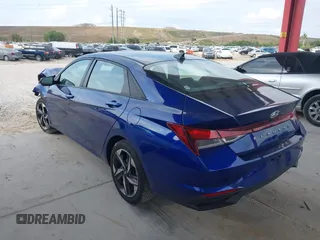 2023 Hyundai Elantra SEL with VIN 5NPLS4AG9PH099652, listed as a IAAI auction lot 42043340 with 64,376 mi miles and . Bid and sale history available at DreamBid. Image 3.