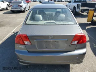 2004 Honda Civic LX with VIN 2HGES16694H643354, listed as a Copart auction lot 53740495 with 103,450 mi miles and Clean Title. Bid and sale history available at carsss.com. Image 6.